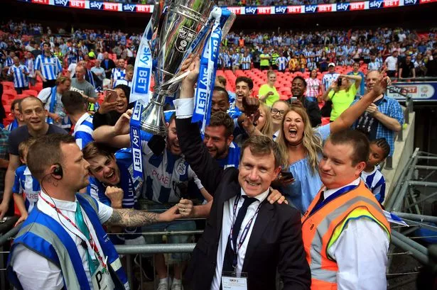 Huge parade to celebrate Huddersfield Town's historic play-off victory